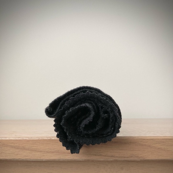 joodito 100% merino wool sweater snood gaiter long scarf winter warm dark gray - Picture 8 of 8